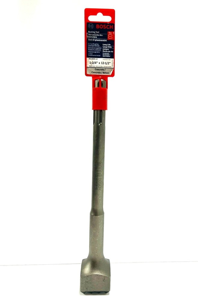 Bosch Bushing Tool HS1909-12, For Concrete Surface Roughing, Leveling, + Removal