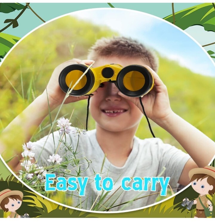 Yanhui Binoculars 6x30 Magnification Random Color 4 Pack