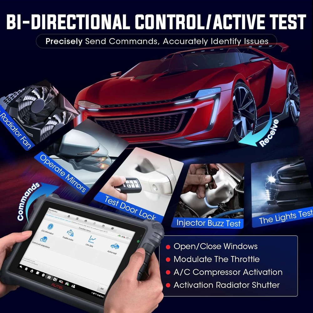 2025 New Autel MaxiCom MK906 Pro MS906 PRO Coding Full System Diagnostic Scanner