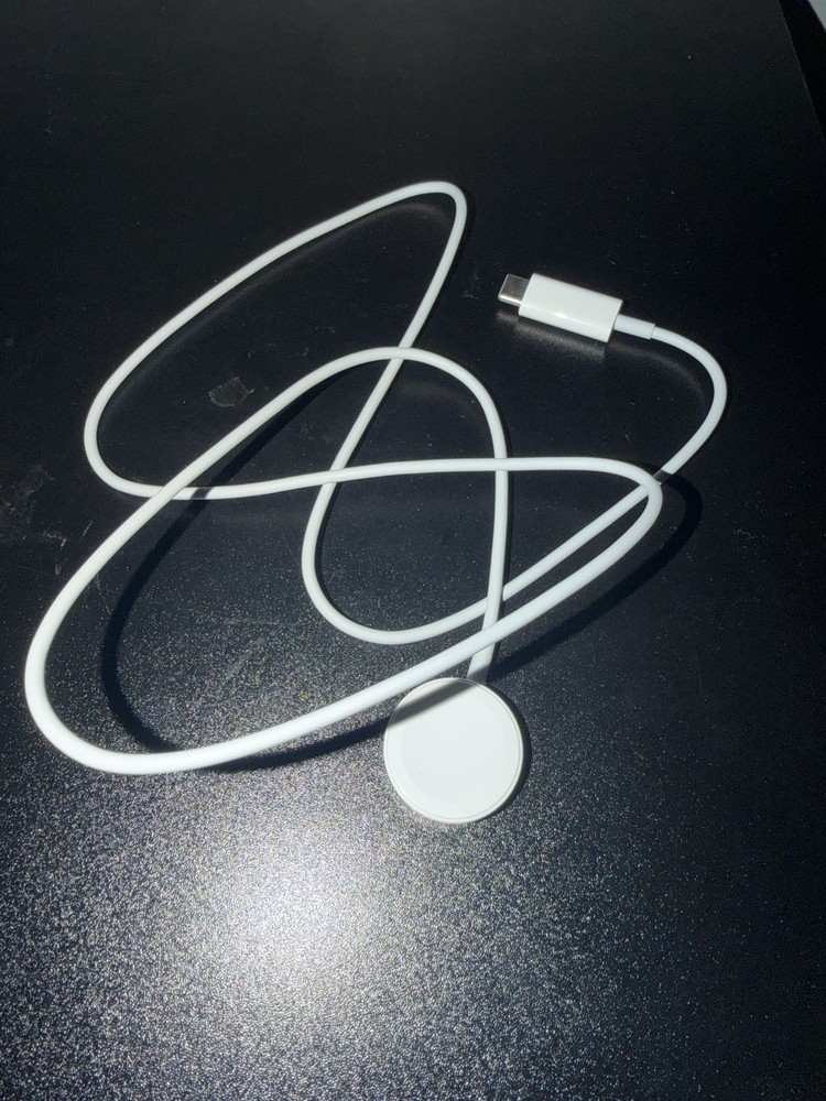Apple Magnetic Charger USB-C Cable White Compatible with All Apple Watch Models