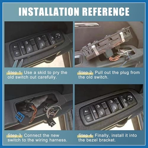 Front Left Driver Side Power Window Master Control Switch for BMW 320i 2017