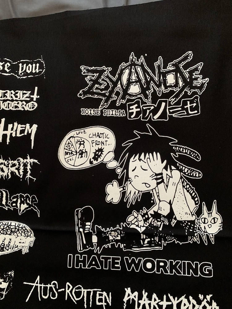 Crust Punk Patches Sheet