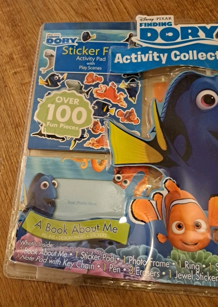 2016 Disney Pixar Finding Dory Activity Collection Unopened