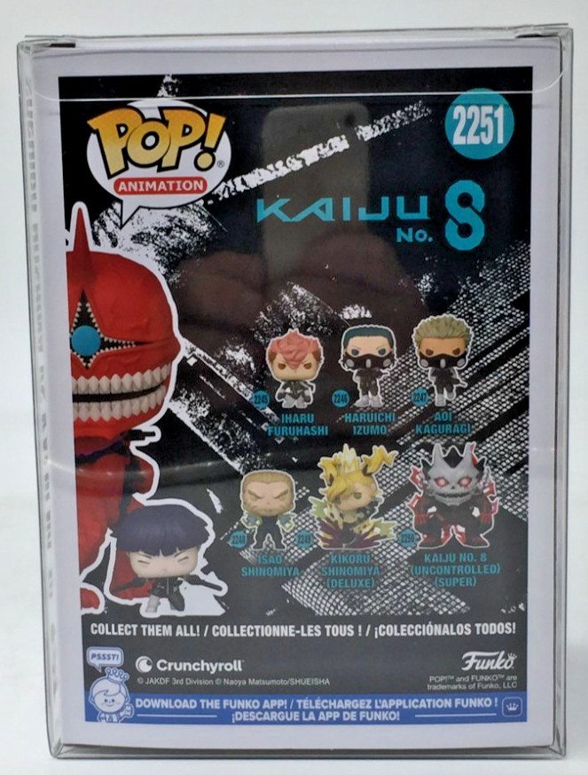 Funko Pop! Kaiju No. 8 Soshiro Vs Kaiju #2251 Chalice CC EX Funko SE W/Protector