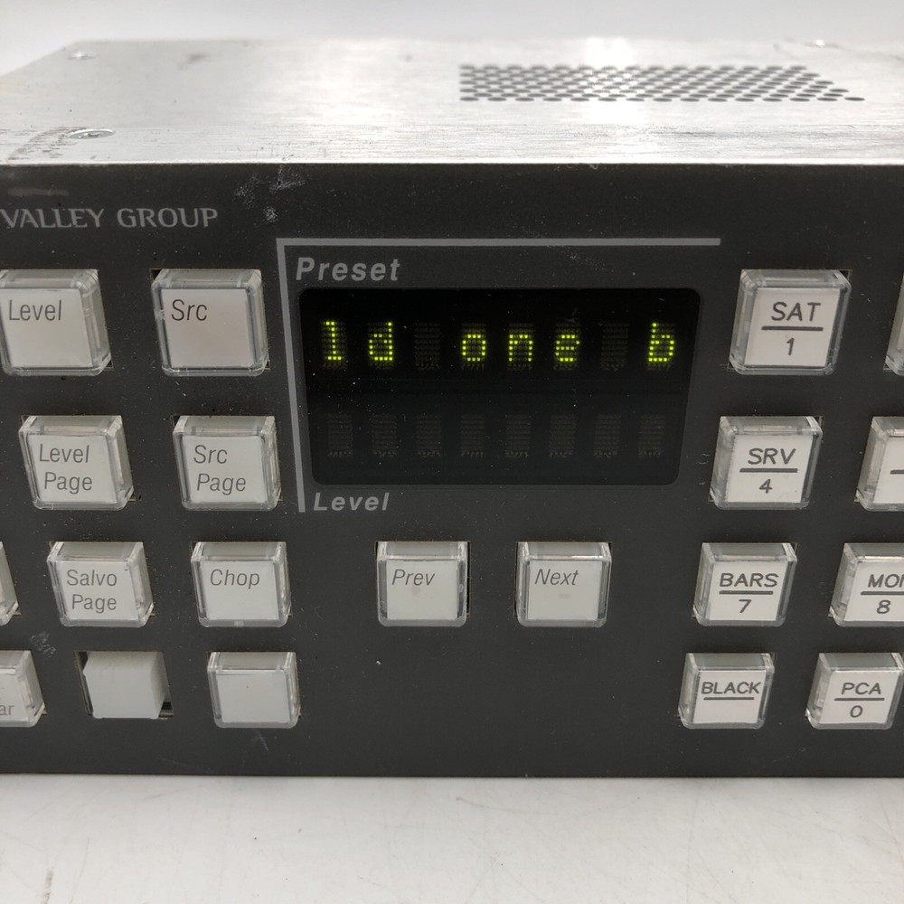USED Grass Valley Encore/Prelude PMB Control Panel POWER TESTED READ A