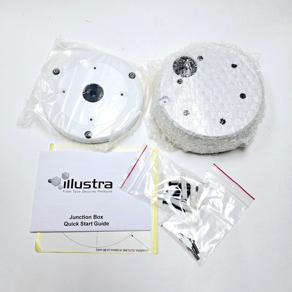 Illustra IFBMNTBOX Flex Bullet Mounting Box NEW