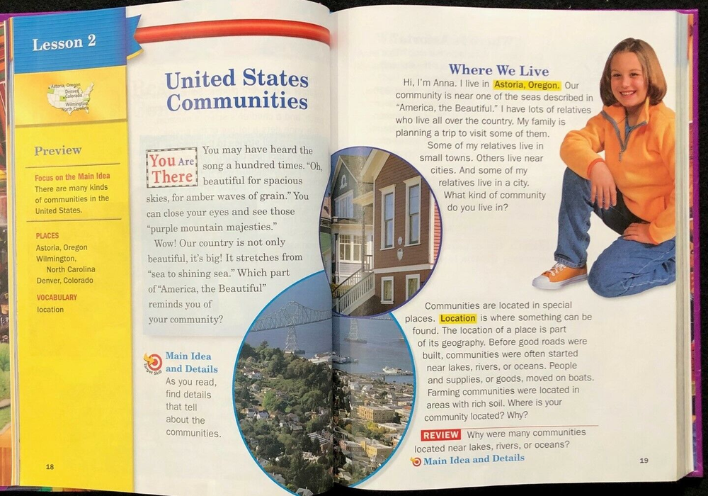 3rd Grade - Social Studies COMMUNITIES - Student Textbook (2005, Foresman)
