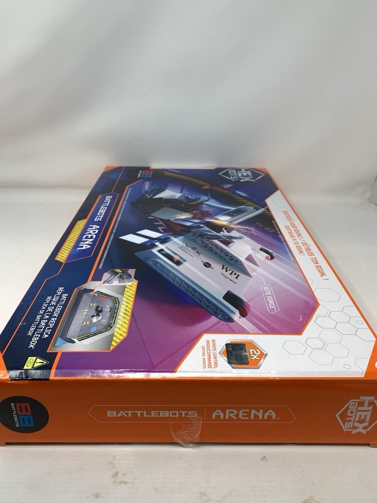 Hex Bots BattleBots Arena 4.0 Bite Force and Blacksmith Remote Control Toy