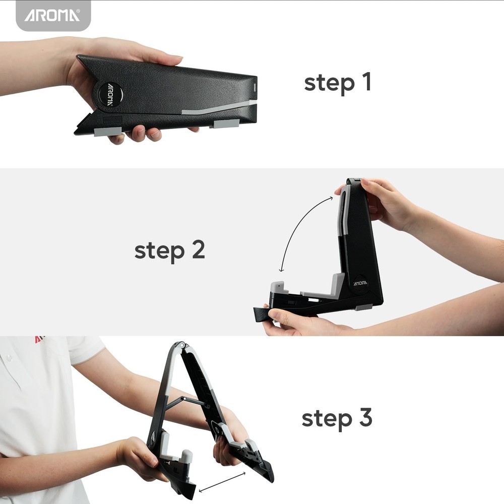 Ukulele Stand for Ukulele Mandolin Violin Small Instruments Folding Adjustabl...