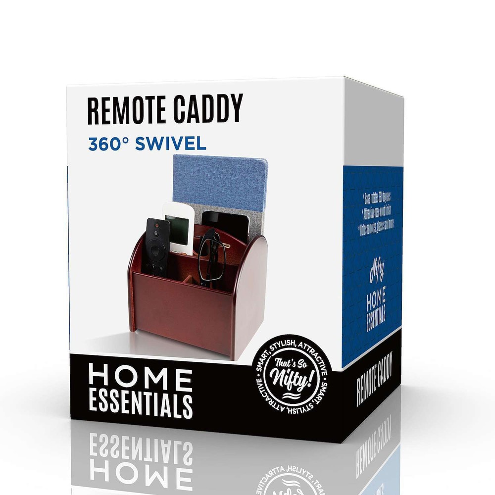 Nifty TableTop Remote Caddy. (NEW 360 Swivel)