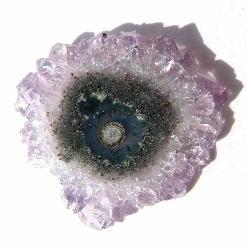 Stalactite Flower Slice Polished Both Sides E101