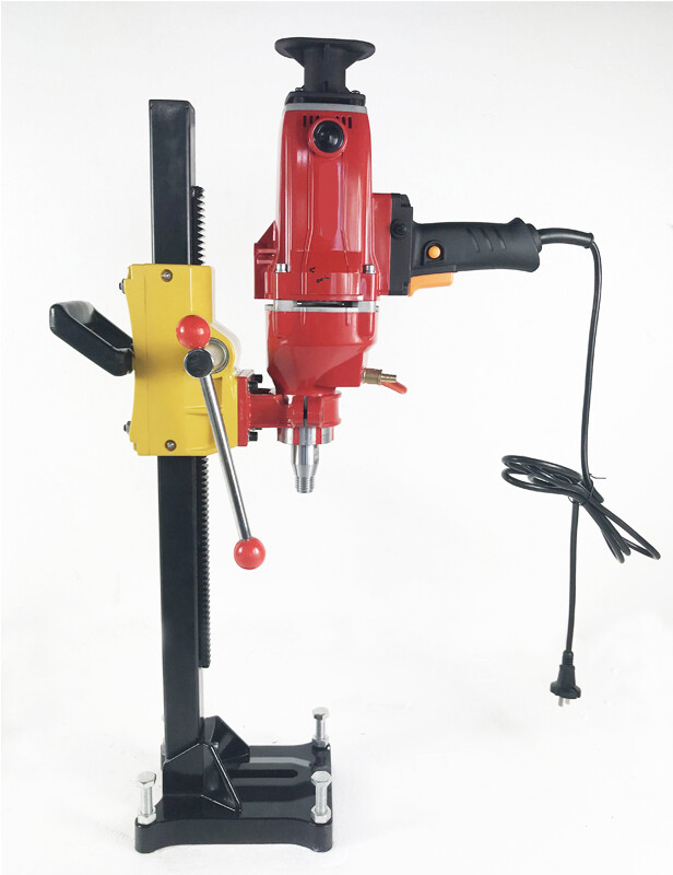 220V Engineering Diamond Concrete Core Drill Machine With Stand 0-2000r/min