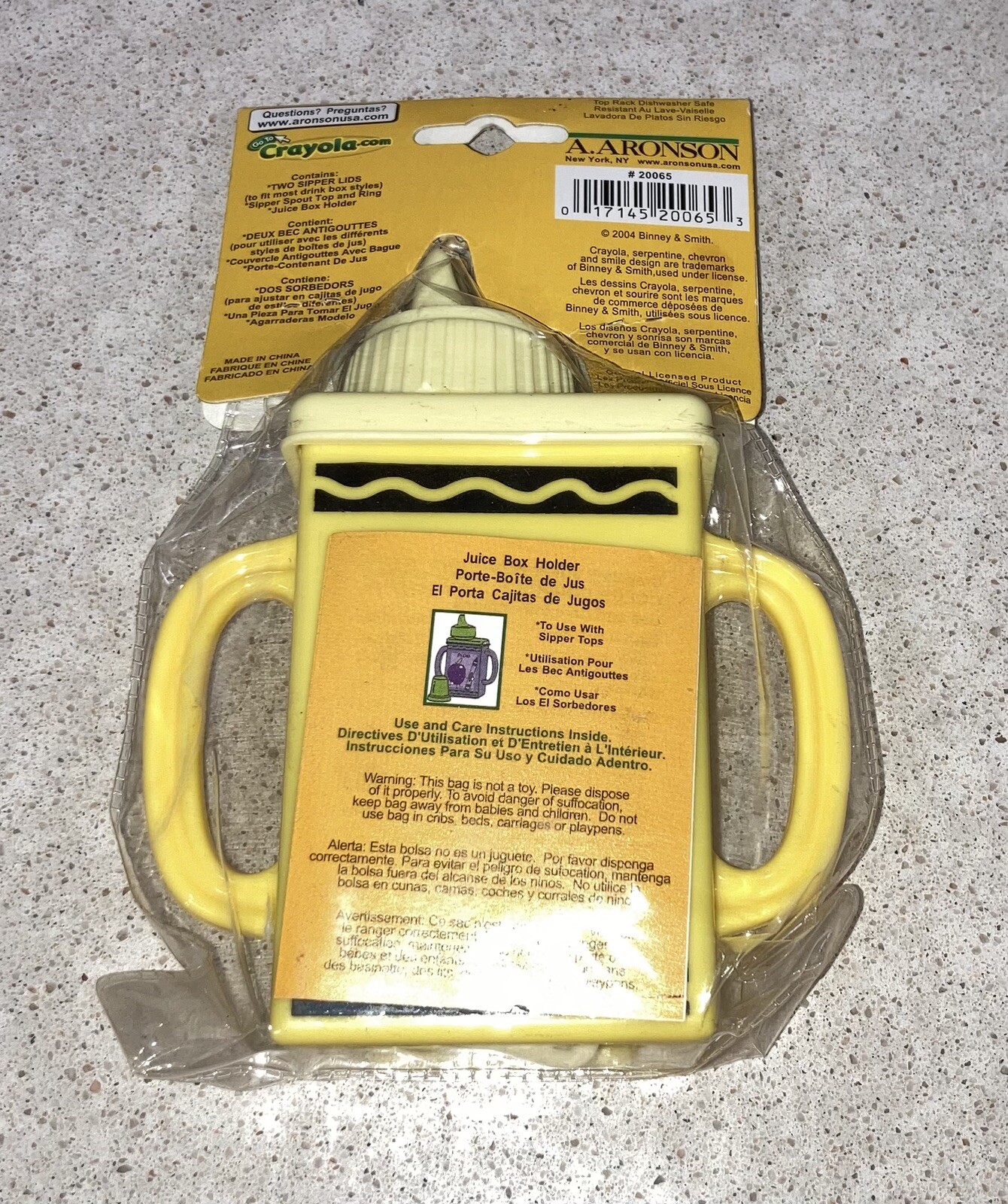 Crayola Kids Juice Box Color Covers Banana Mania School - New Sealed