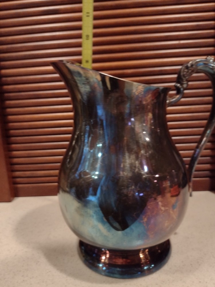 F B Rogers Water Pitcher Silver Plated
