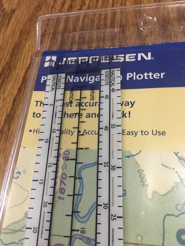 Jeppesen PN-1 Navigation Plotter High Quality Accurate