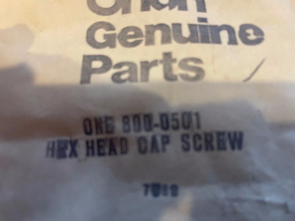 Onan Generator Engine Hex Head Cap Screws (800-0501) (Onan#1)