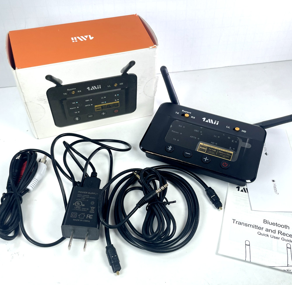 1Mii  B03 Bluetooth Transmitter Receiver 2 n 1 Hi-Fi ESS DAC Chip