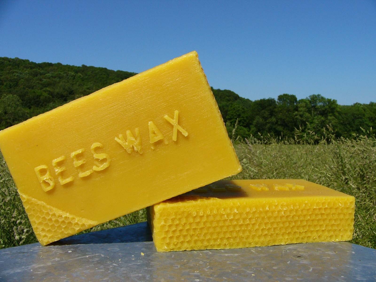 3 Pounds Pure Beeswax~Yellow Bees Wax~Chemical free