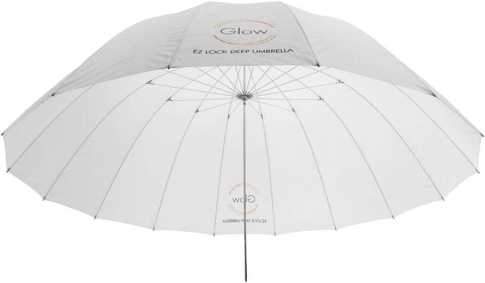 Easy Lock Medium Deep Translucent Fiberglass Umbrella (41")