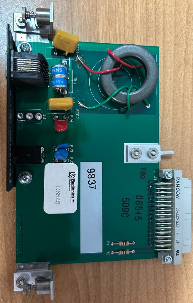 Radionics D6545 Telco Terminal Card