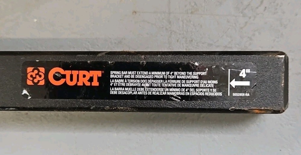 Curt - 19314 - Replacement TruTrack Weight Distribution Spring Bar