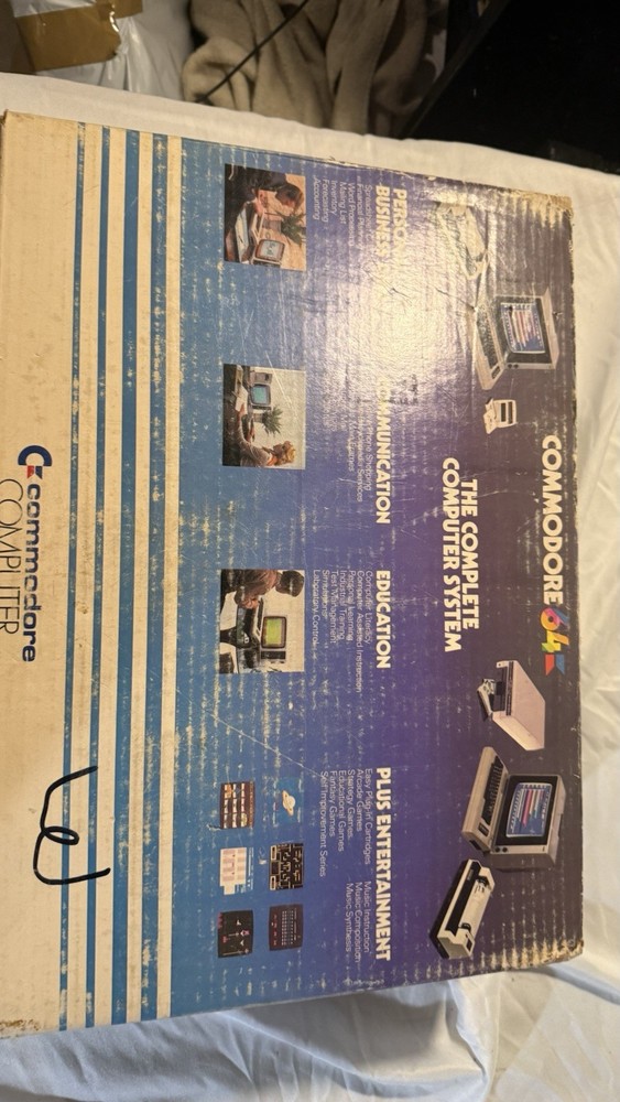 WORKING Commodore 64 C64 In Box Restored Retro Computer Matching SN With PSU
