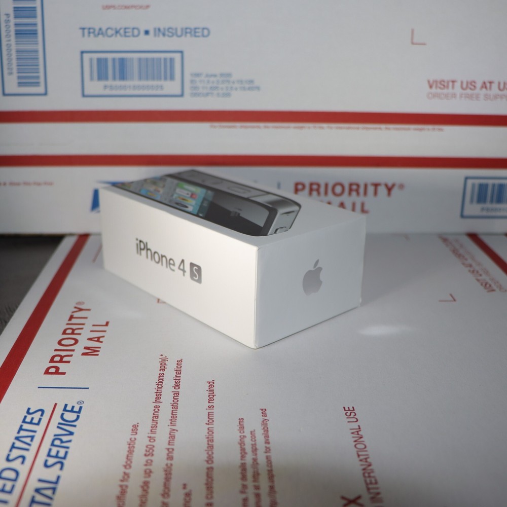 iPhone 4S 16GB White EMPTY BOX ONLY