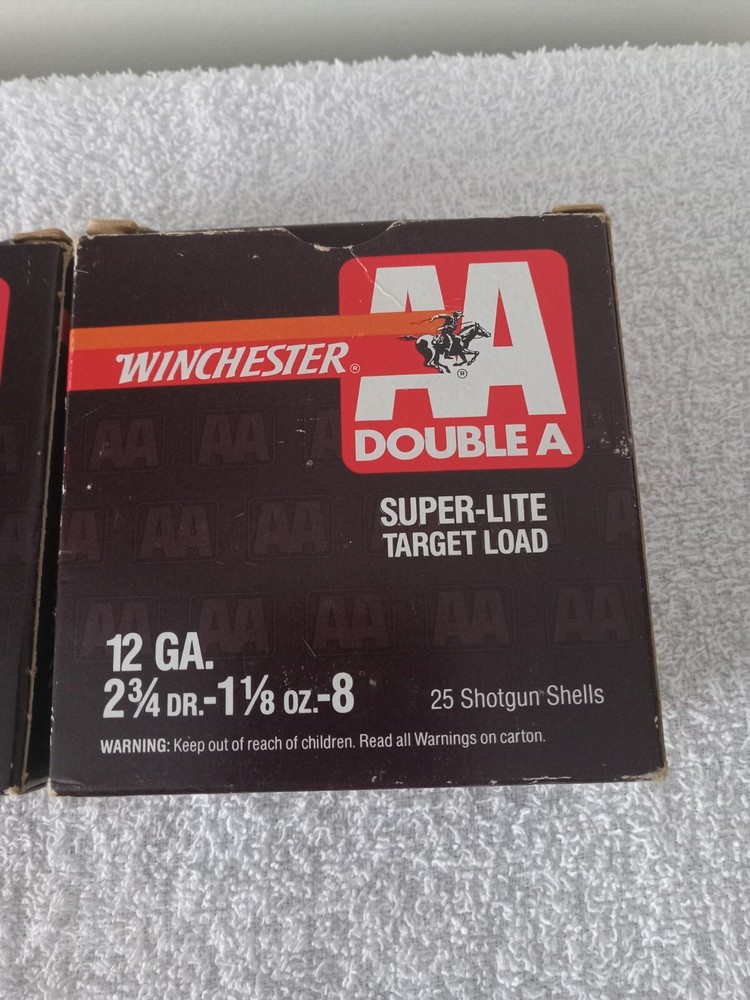 Vintage Winchester AA Shell Box 12ga Double A Target Loads
