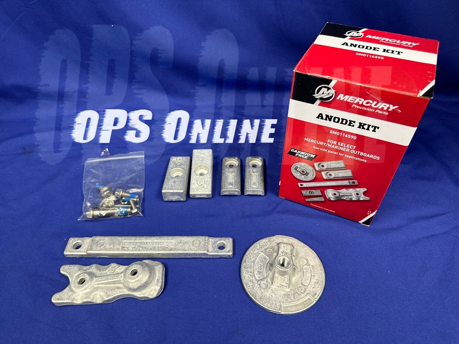 Mercury (OEM) 350 Verado L6 - 300 Hr Maintenance Kit - 2015 & Newer *CUSTOM KIT*