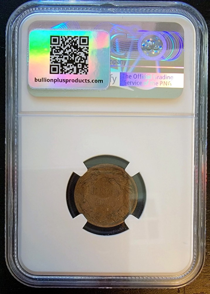 1858 Flying Eagle Cent Small Letters VF30 NGC - Throwback Series 1