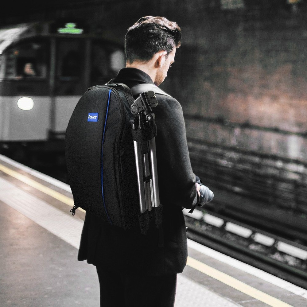 Large Camera Carrying Backpack DSLR Hardshell Photography Camera Bag Waterproof