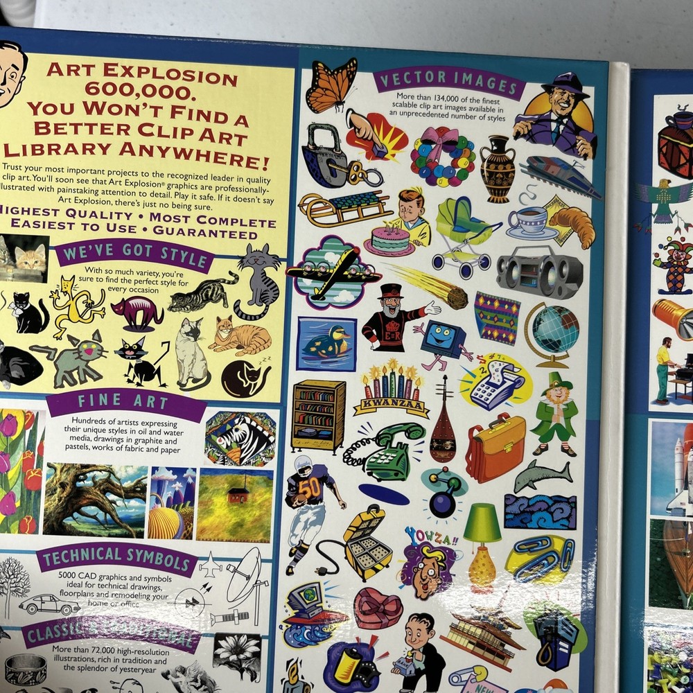 Nova Development Art Explosion 600000 Windows CDs & Manual