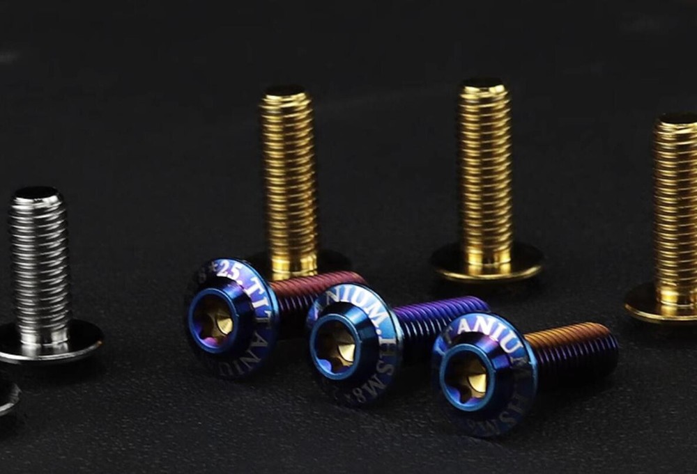 Titanium Alloy Umbrella Head Inner Torx Screws for Modification Shell Fixing