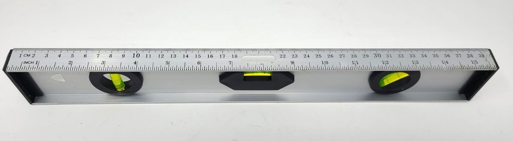 New 16" Aluminum Three Bubble Level
