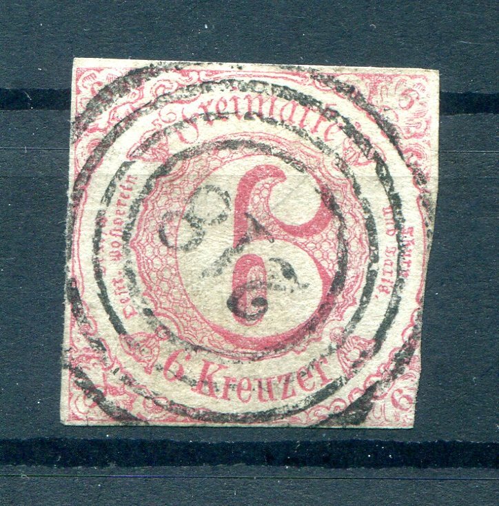 Taxis 22 Impeccable Postmarked (H3211