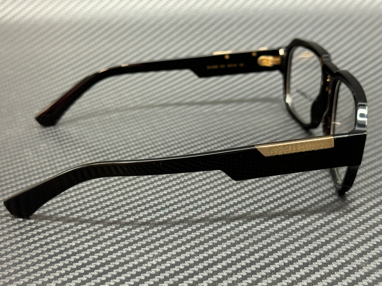 DOLCE & GABBANA DG3389 501 Black Men's 55 mm Eyeglasses