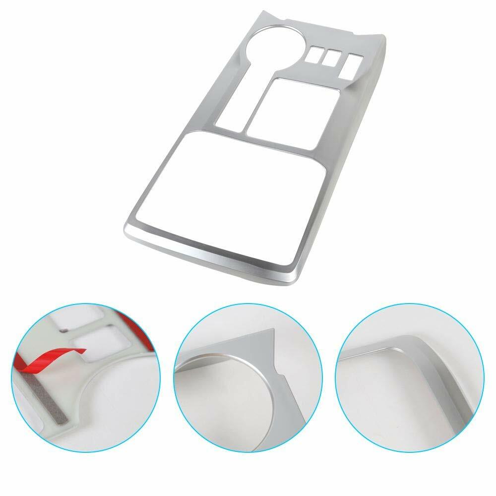 Silver Center Console Gear Shift Box Panel Decor Cover Trim For 4Runner 2010+