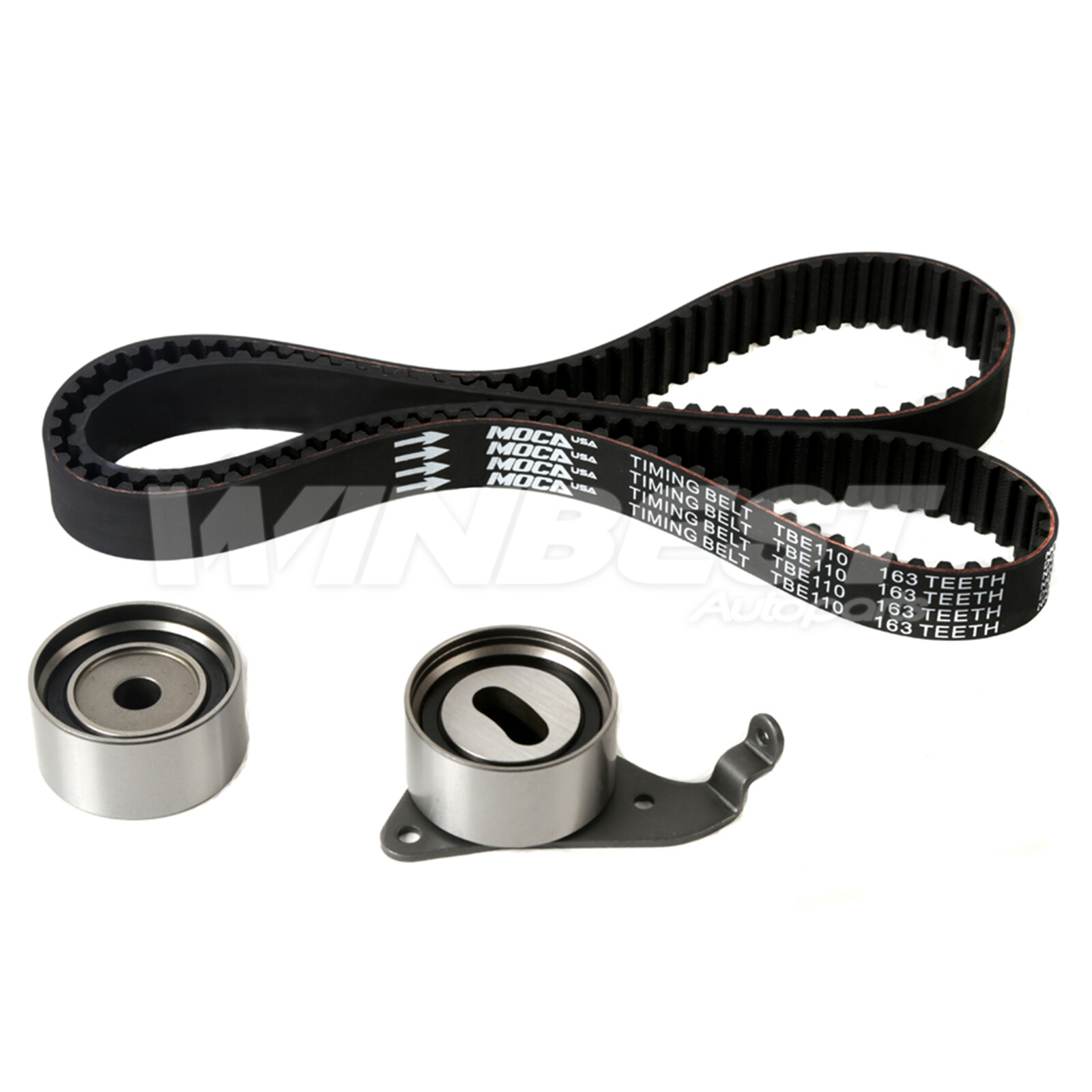 Timing Belt Kit Water Pump 2X Serpentine Belt for 1992-2001 Toyota Camry 2.2L