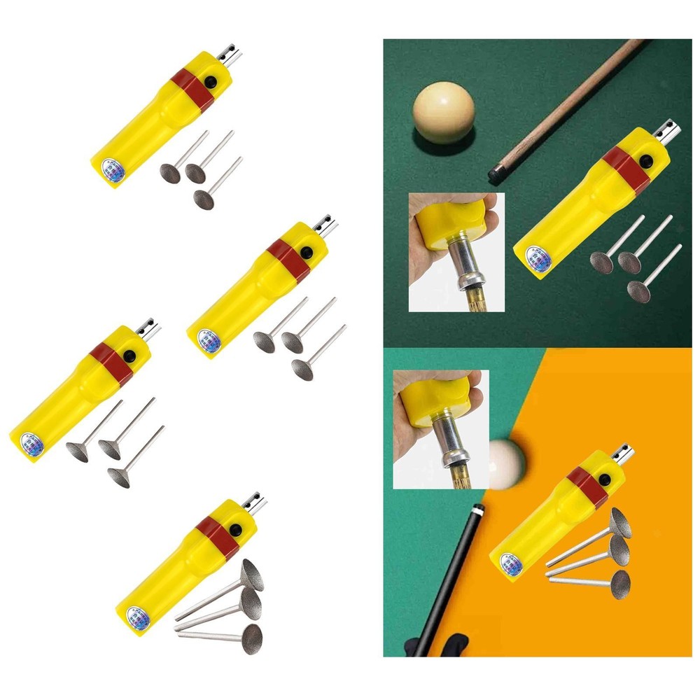 Electric Pool Cue Tip Tool Electric Burnisher Grinding Machine