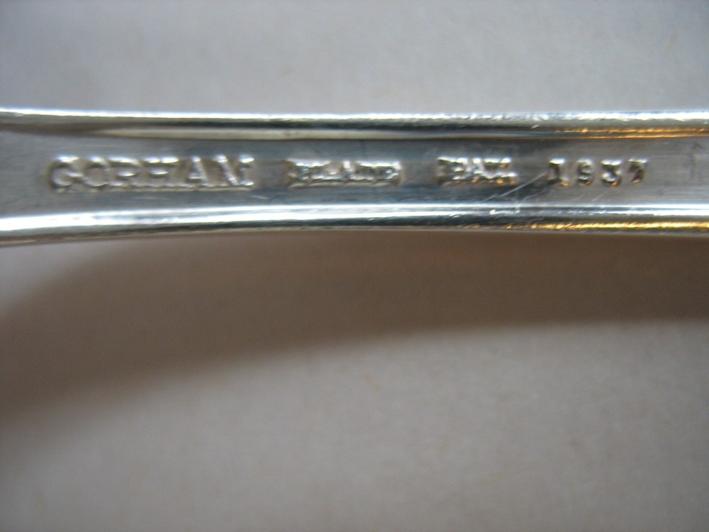 S/5 SERVERS Tablespoons butter sugar spoon Gorham Silverplate flatware CAVALIER