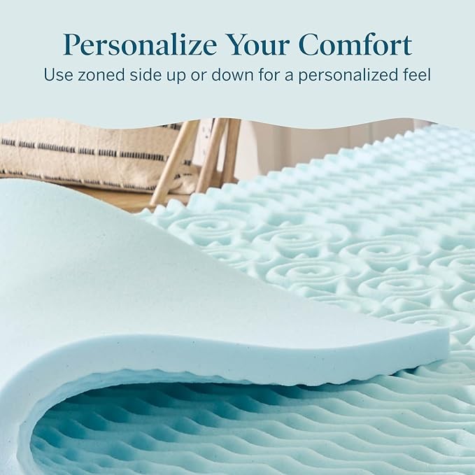 Gel Memory Foam Mattress Topper