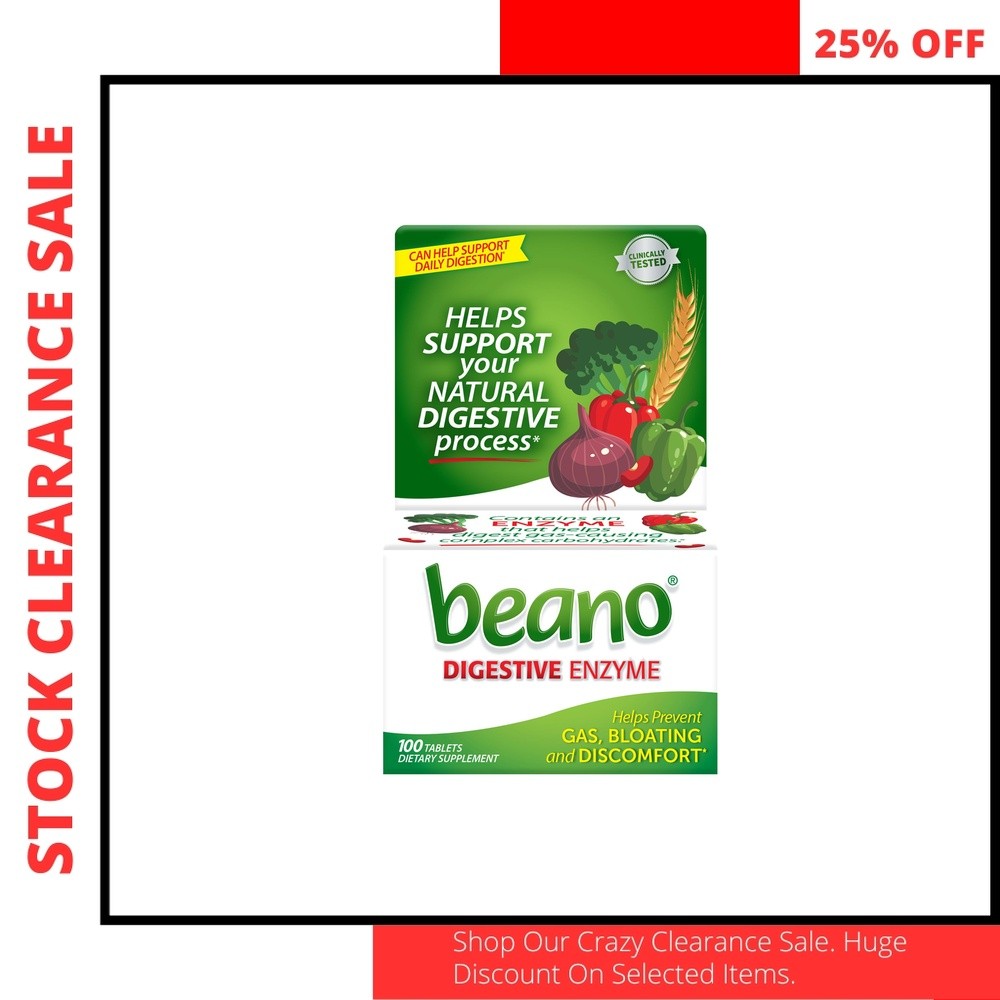 Digestive Enzyme Gas Relief Tablets