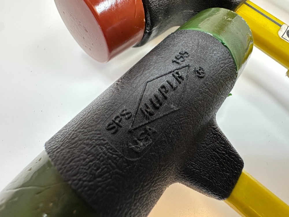 Nupla Tools USA 3pc Quick Change Impax Dead Blow Replaceable Soft Tip Hammer Set