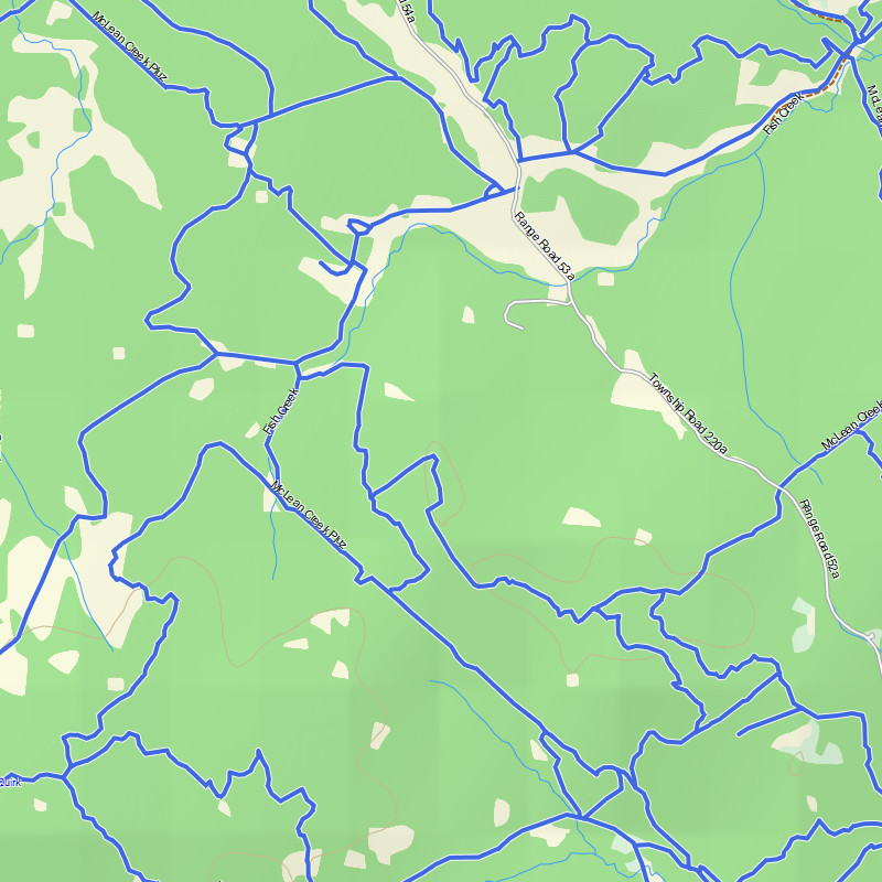 TrakMaps Snowmobile Alberta - Garmin GPS Map