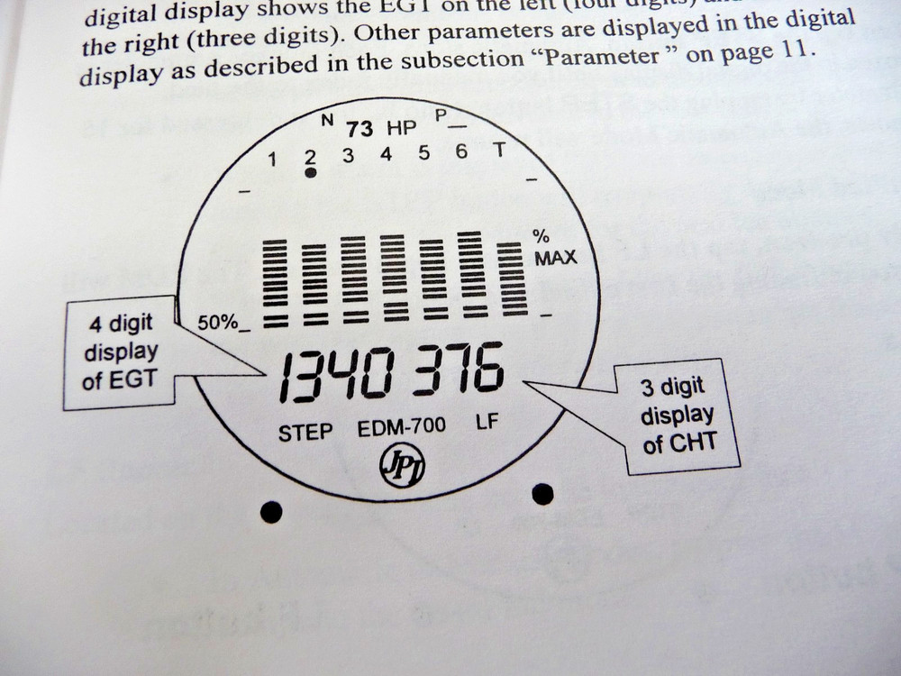 J.P. Instruments EDM-700 EDM-800 JPI Engine Data Management 1999 Pilot's Guide