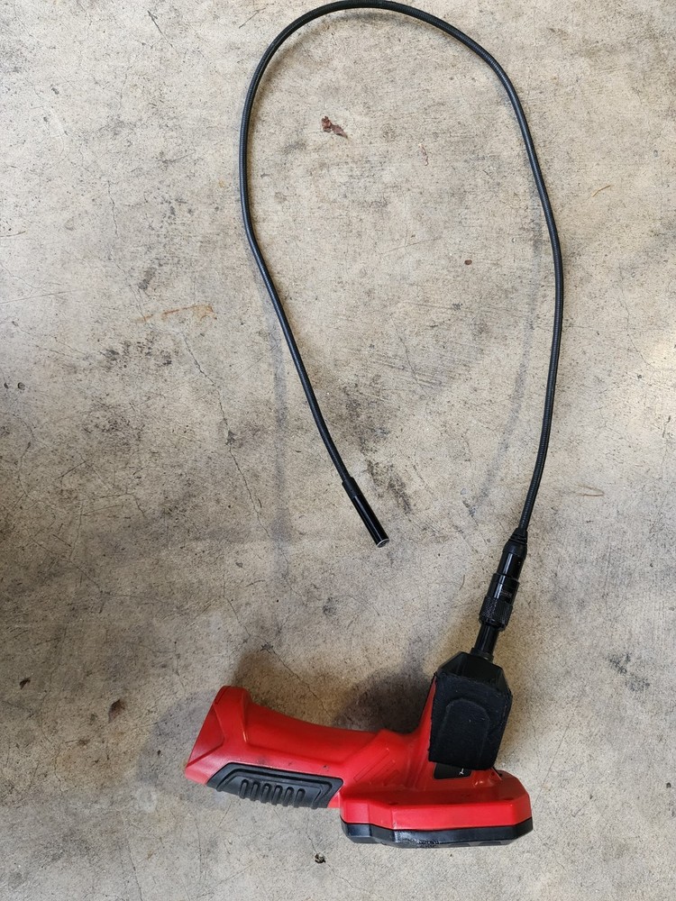 CEN-TECH Inspection Camera Borescope w/ Screen – Mechanic & Plumbing Tool