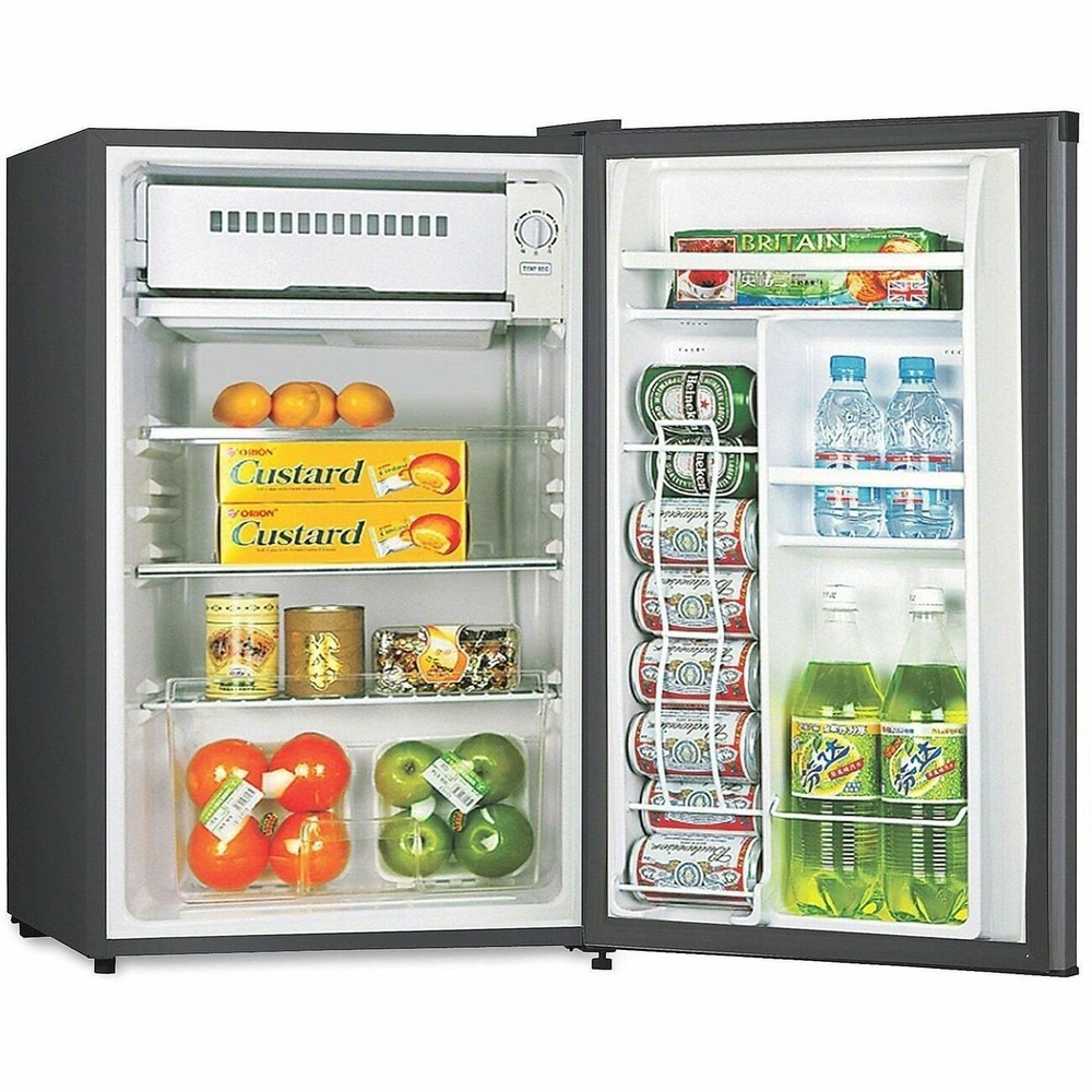 Lorell LLR72313 3.3 Cu.ft Compact Refrigerator Black