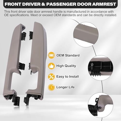 12472876 Front Driver & Passenger Side Door Driver Side + Passenger Side Beige