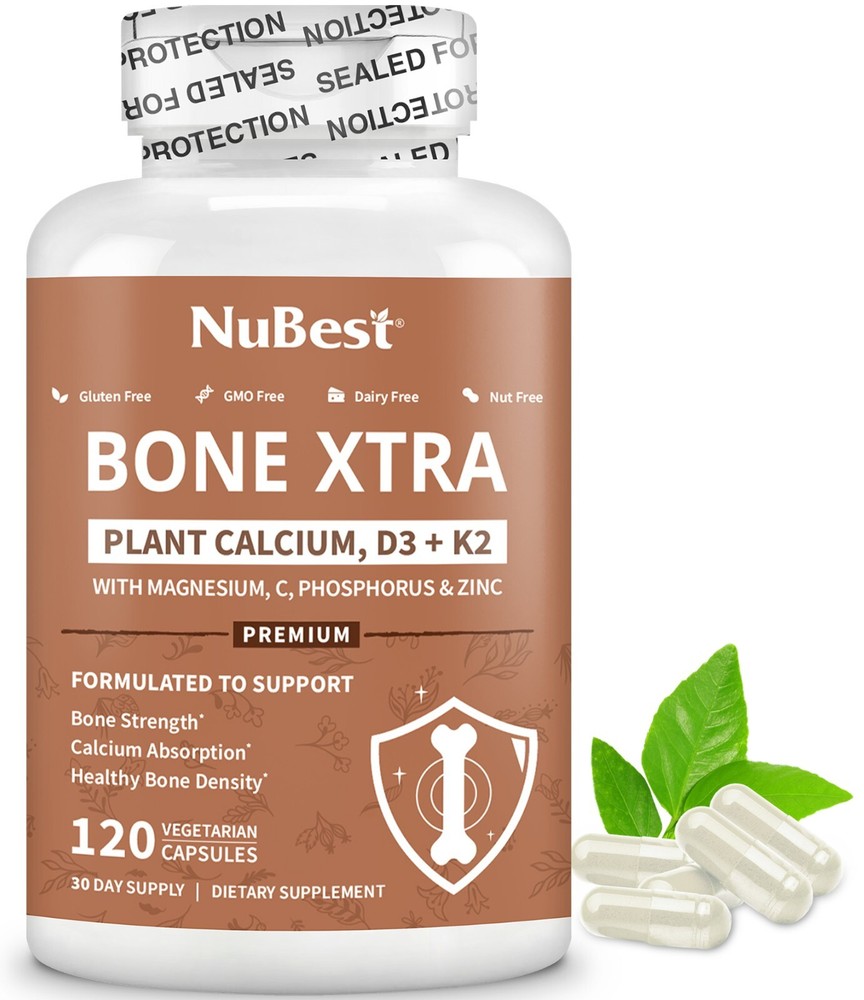 Bone Xtra Supplement, Bone Strength Formula For Teens & Adults - Pack 3