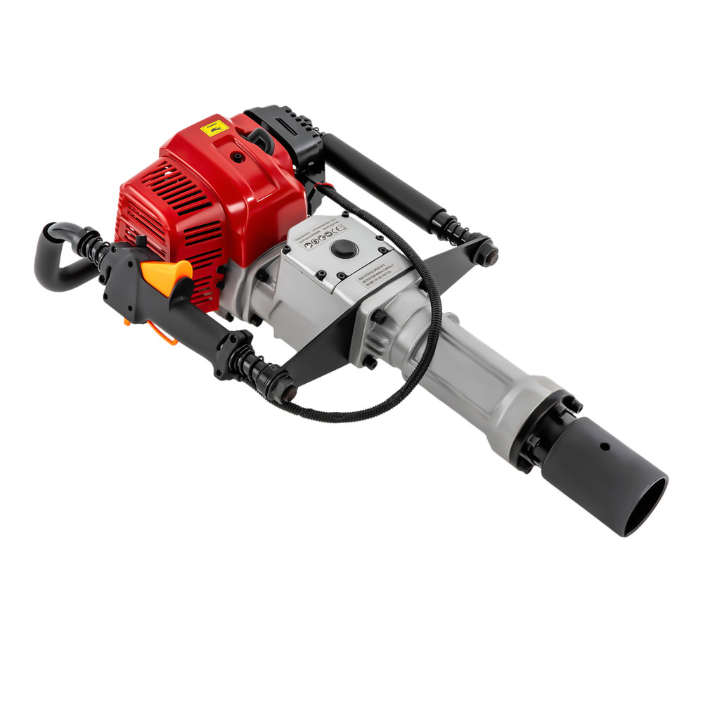 Petrol Post Driver 1900W 52cc Two-Stroke Engine with Shock Absorption